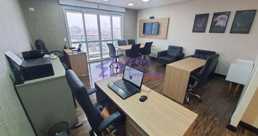 Sala para alugar, 36 m² por R$ 3.300,00/mês - Vila Regente Feijó - São Paulo/SP