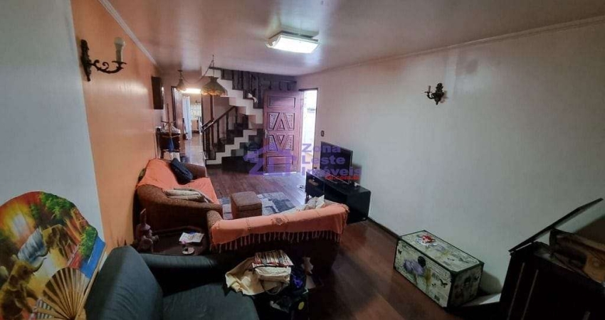 Sobrado com 3 dormitórios à venda, 163 m² por R$ 800.000,00 - Vila Prudente (Zona Leste) - São Paul