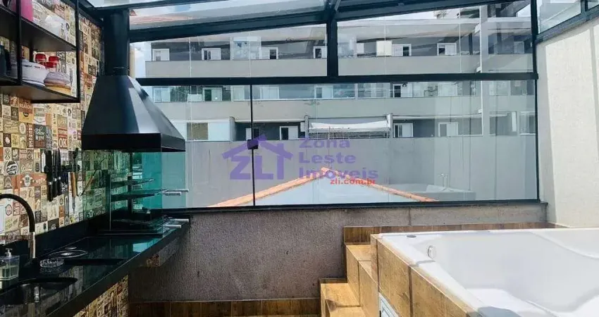 Maravilhoso sobrado de condomínio com 3 suites e terraço gourmet com jacuzzi à venda, 180 m² por R$