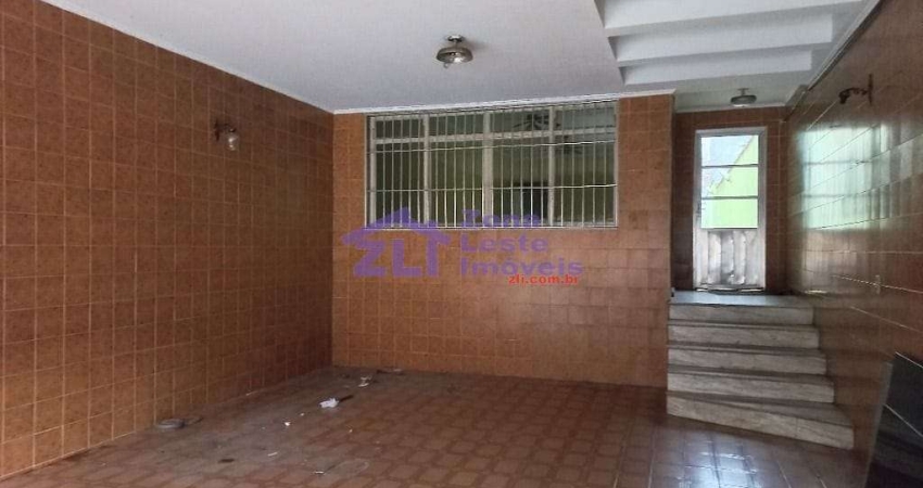 Sobrado com 4 dormitórios para alugar, 300 m² por R$ 4.954,42/mês - Chácara Belenzinho - São Paulo/
