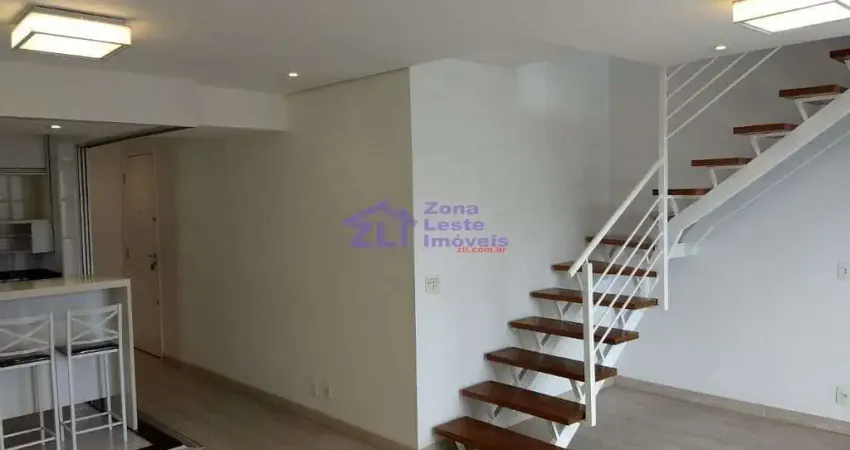 Apartamento Duzples na Vila Madalena, com 2 quartos, 2 vagas cobertas e fixas, 1 banheiro, 1 lavabo
