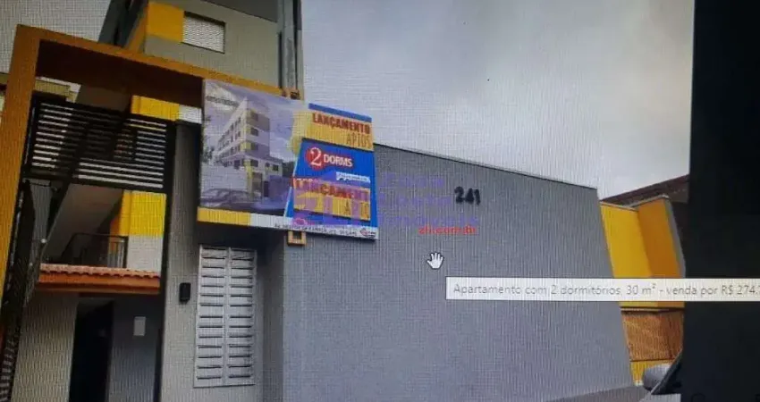 Apartamento com 2 dormitórios para alugar, 34 m² por R$ 1.842,60/mês - Vila Regente Feijó - São Pau