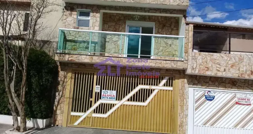 Sobrado maravilhoso  com 3 dormitórios para locação e venda, 125 m²- jardim piqueroby