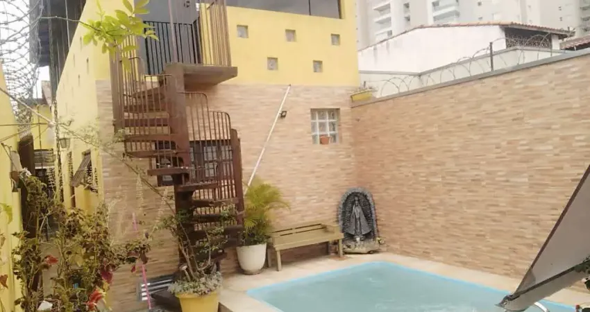 Sobrado para venda 3 dormitórios e piscina no Jd. São Pedro em César de Souza.