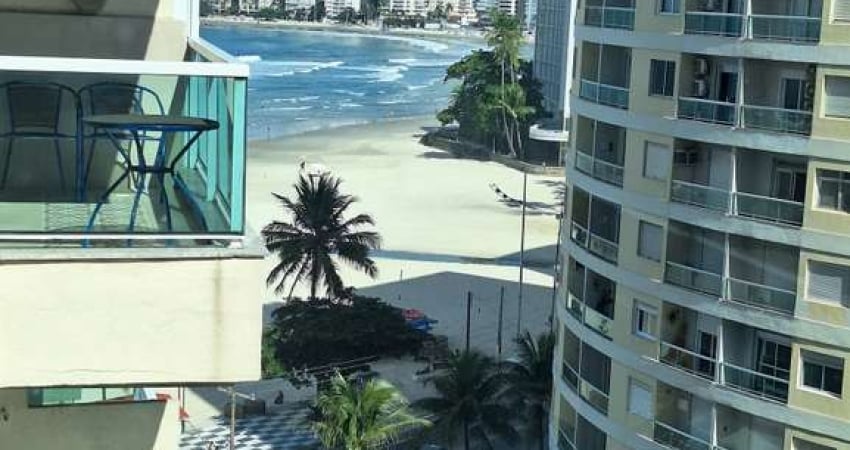 Apartamento mobiliado para venda com 2 dormitórios em Pitangueiras no Guarujá.