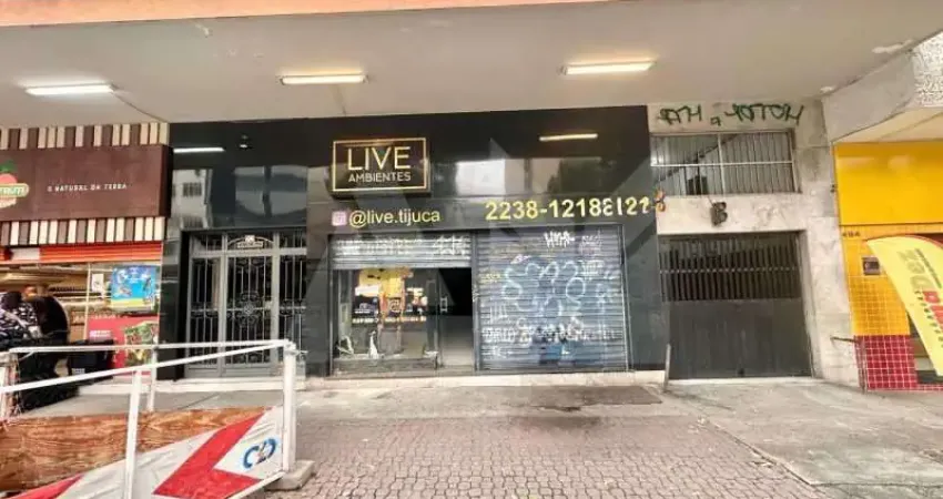 Ponto comercial com 2 salas para alugar na Rua Conde de Bonfim, Tijuca, Rio de Janeiro