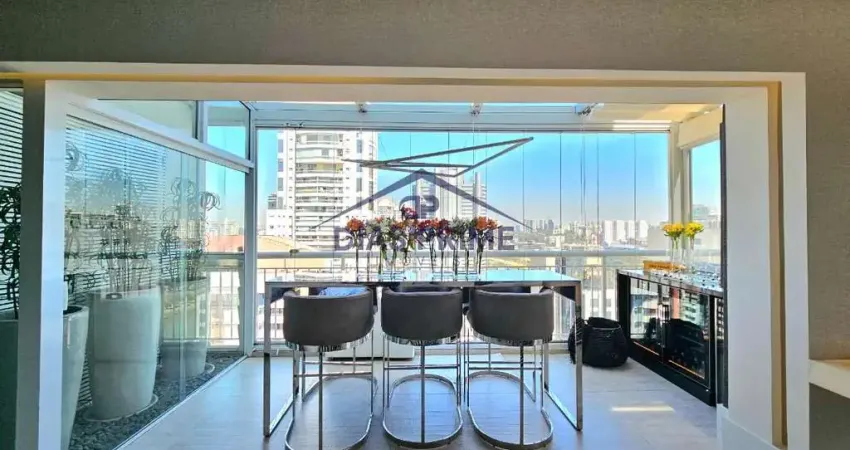 Cobertura para venda em são paulo, brooklin paulista, 4 dormitórios, 3 suítes, 6 banheiros, 3 vagas