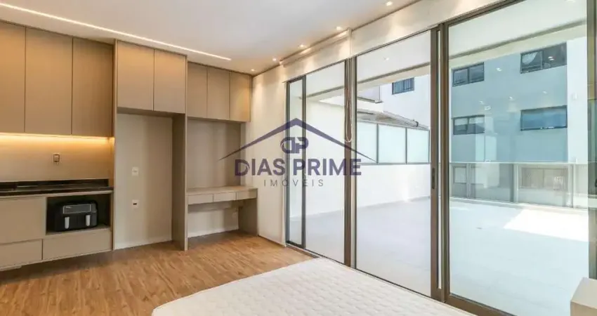 Apartamento garden para venda em são paulo, moema, 1 dormitório, 1 banheiro