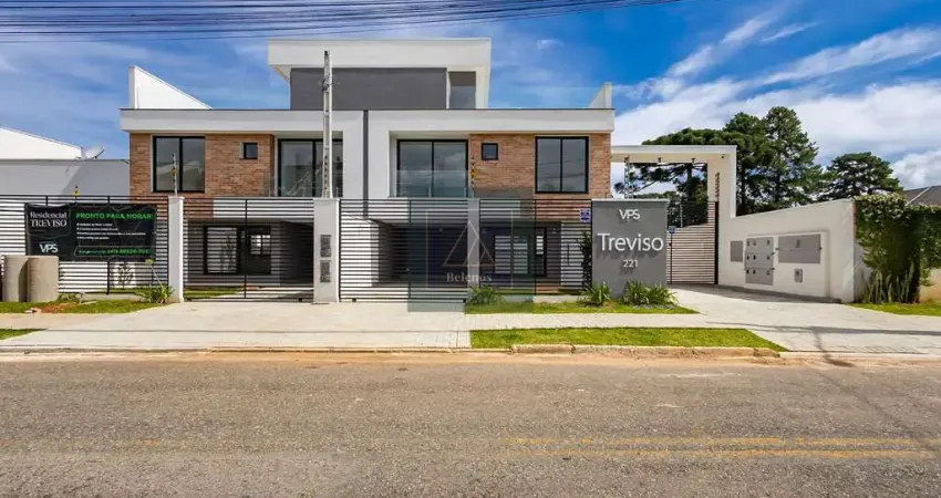 SANTA FELICIDADE Triplex em Condomínio! 3 quartos. 1 suíte. 2 vagas. 139 m² + 32 m² terraço