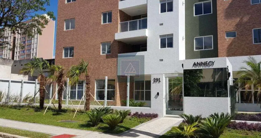 Apartamento 3 quartos com suíte.  77 m² privativos. 1 vaga. Sacada com churrasqueira. Face Leste.