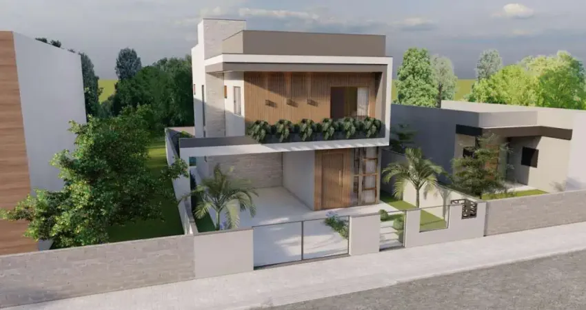 Casa para Venda em São José, Forquilhas, 3 dormitórios, 3 suítes, 4 banheiros, 2 vagas