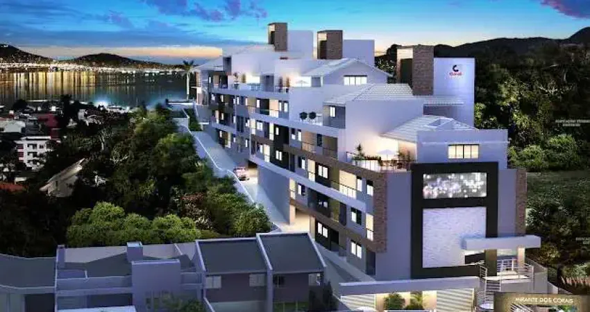 Cobertura duplex para venda em florianópolis, coqueiros, 3 dormitórios, 3 suítes, 4 banheiros, 3 vagas