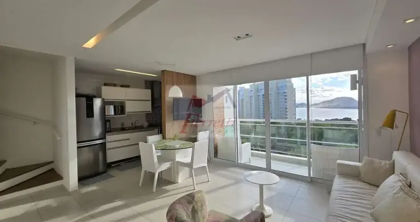 Apartamento Duplex com 2 duplex mobiliado e climatizado  em Parque Enseada, Guarujá/SP