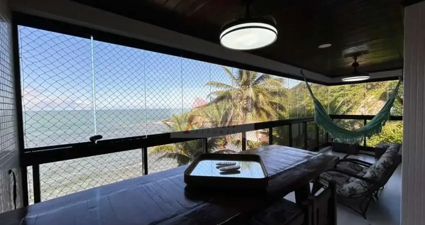 Apartamento com 2 dormitórios vista oceânica Loteamento João Batista Julião, Guarujá/SP