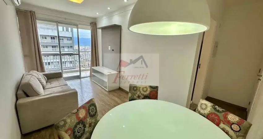 Apartamento com 1 dormitório à venda com Porteira Fechada ao lado da UNIFESP  em Vila Matias, Santos/SP