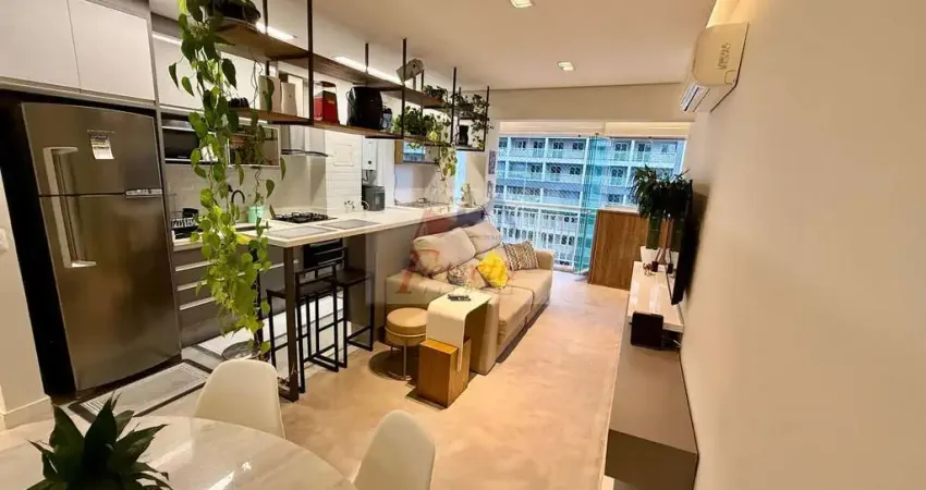 Apartamento com 1 dormitório ao lado da UNIFESP  em Vila Matias, Santos/SP