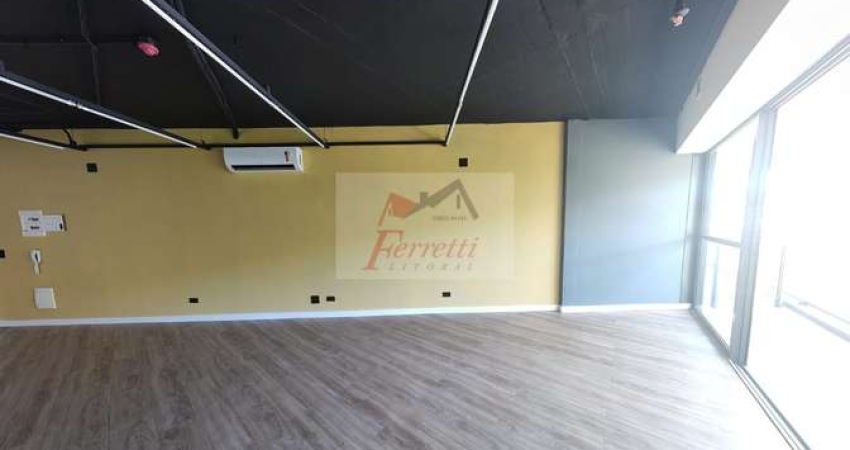 Sala comercial com 51,53m² para venda  Em edifício em Valongo, Santos/SP