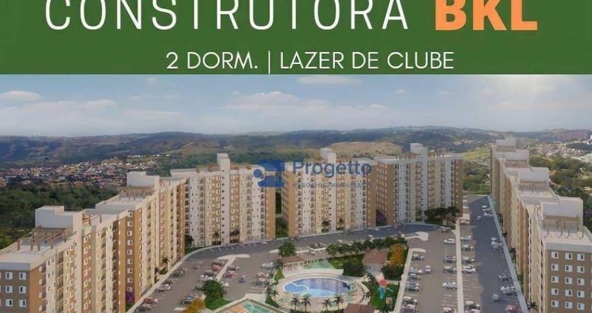 Apartamento com 2 dormitórios à venda, 45 m² a partir de R$ 218.000 - Caucaia do Alto - Vargem Grande Paulista/SP