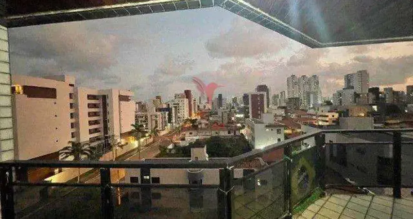 Apartamento de 3 Quartos a 200 mts da Praia do Bessa, Varandão.1 Suite, 1 Vaga de Garagem