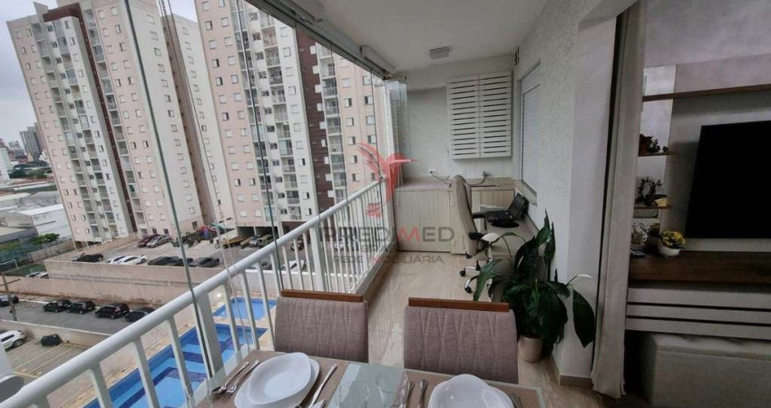 Vende-se Apartamento de 1 Quarto na Mocca, porteira fechada. Pronto a morar já !!Sacada