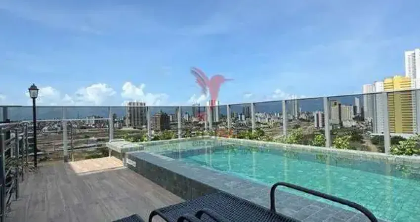 Apartamento de 2 quartos, sacada,novo á venda no Bairro Aeroclube,. João Pessoa