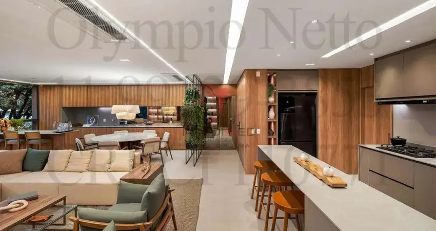 Apartamento no Brooklyn,Mobiliado Porteira fechada.3 Suites, 3 Vagas de Garagem