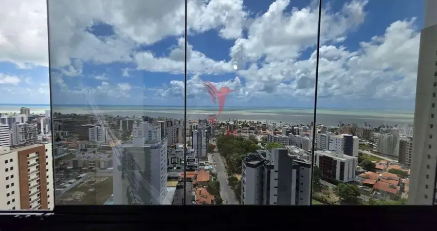 Apartamento projetado no jardim oceania com vista definitiva para o mar e lazer completo