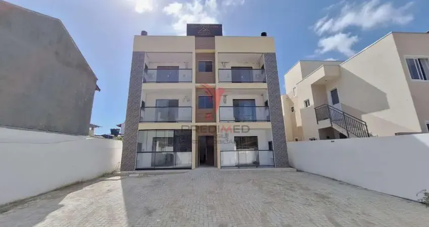 Apartamento entrada parcelada,penha, litoral de santa catarina. sacada com churrasqueira