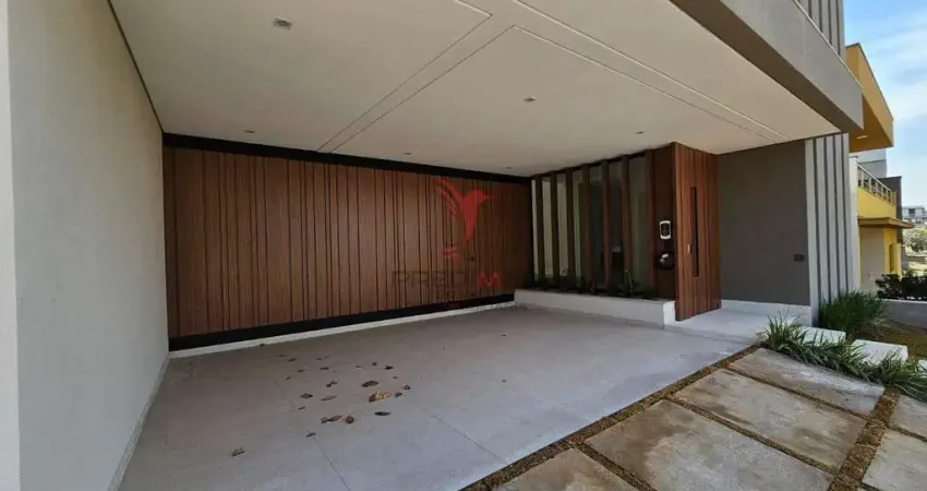 Sobrado com 4 suítes lindíssimo em condomínio em piracicaba