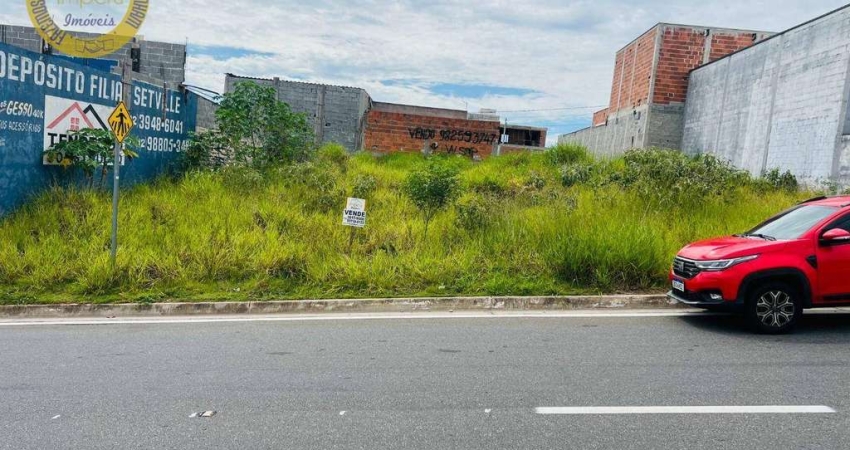 Terreno à venda, 400 m² por R$ 520.000,00 - Setville Altos De São José - São José dos Campos/SP