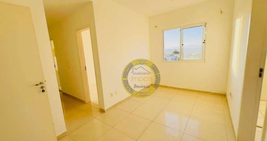 Apartamento com 2 dormitórios para alugar, 55 m² por R$ 2.124,17/mês - Jardim Ismênia - São José dos Campos/SP