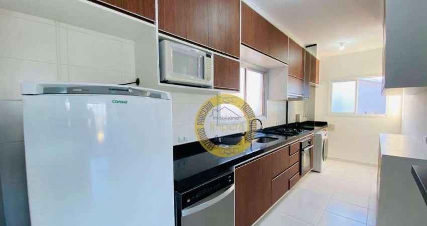 Apartamento Ed Vilagio di Antonini com 2 dormitórios para alugar, 67 m² por R$ 2.576/mês - Cidade Vista Verde - São José dos Campos/SP