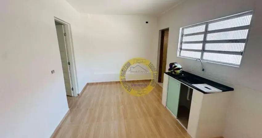 Edícula com 1 dormitório para alugar sem garagem e sem sala, 33 m² por r$ 1.250/mês - jardim são judas tadeu - são josé dos campos/sp