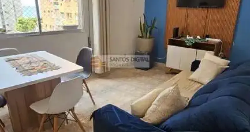 Apartamento para Venda em Santos, José Menino, 1 dormitório, 1 banheiro, 1 vaga