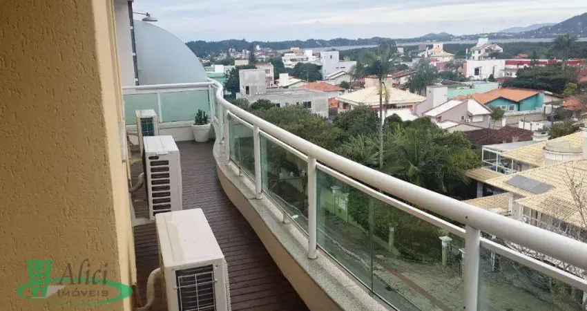 Cobertura com 3 dormitórios à venda, 234 m² por r$ 2.950.000,00 - lagoa da conceição - florianópolis/sc