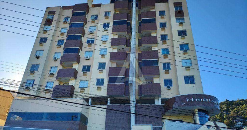 Apartamento com 3 dormitórios à venda, 77 m² por R$ 750.000,00 - Costeira do Pirajubaé - Florianópolis/SC