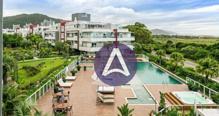 Apartamento com 2 dormitórios à venda, 76 m² por r$ 1.490.000,00 - campeche - florianópolis/sc