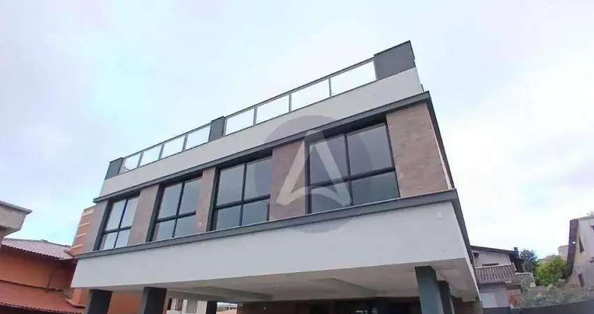 Apartamento com 2 dormitórios para alugar, 80 m² por r$ 5.010,00/mês - campeche - florianópolis/sc