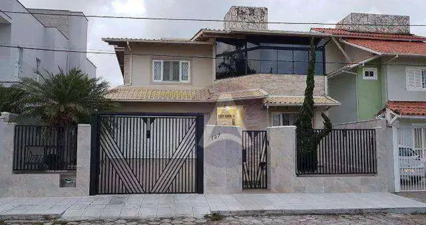 Casa com 4 dormitórios à venda, 241 m² por r$ 1.800.000,00 - carianos - florianópolis/sc