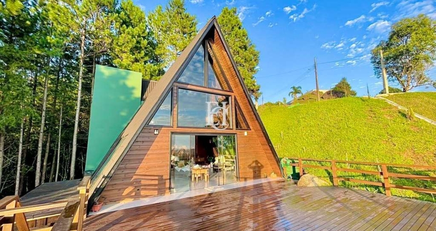 Cabana das Nuvens à Venda – Mobiliada e Decorada em Condomínio Fechado em Rancho Queimado/SC