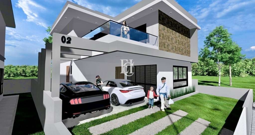 Casa em Construção à Venda a 780m da Praia, no Novo Campeche – Loteamento Villa Pamplona | Florianópolis/SC