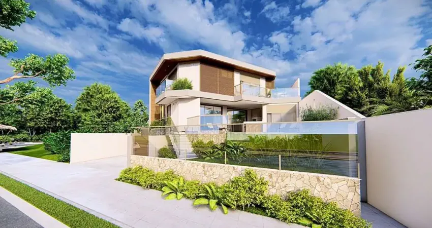 Residência alto padrão em construção à venda no bairro cacupé