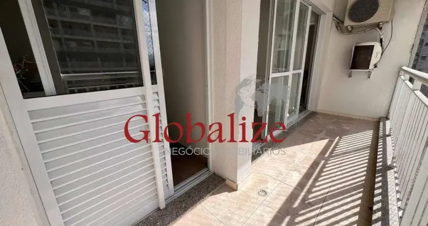 Apartamento com 1 suíte e 1 vaga demarcada em Prédio com Lazer completo no bairro da Vila Mathias em Santos por R$ 370 mil