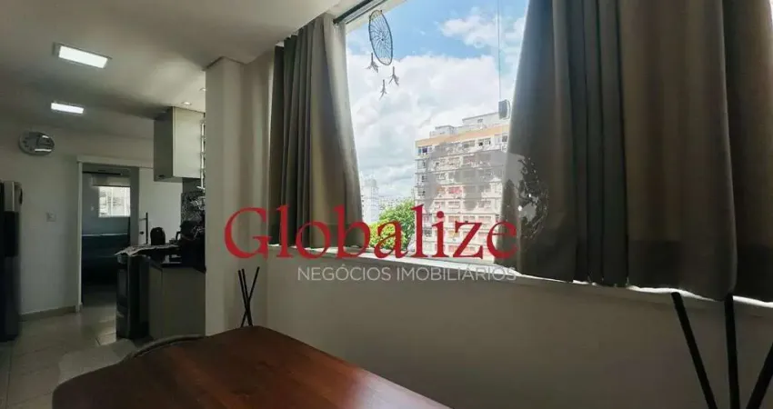 2 quartos, sendo 1 suíte, uma ampla sala, - Boqueirão em Santos por R$ 620.000,00