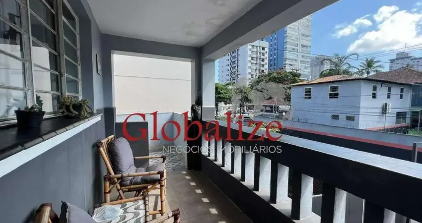 Casa 2 Dormitório, 1 Banheiro, 1 sala, Área de serviço, Varanda Gourmet, Santos R$950.000,00 na Ponta da Praia - Santos
