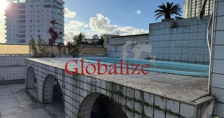 Cobertura Duplex à Venda com 2 Dormitórios e 2 vagas no bairro da Ponta da Praia em Santos por R$ 1.500.000,00