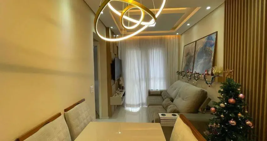 Lindo apartamento a venda todo mobiliado no bairro Castelo em Santos R$ 360.000,00