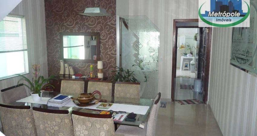 Sobrado com 3 dormitórios à venda, 145 m² por R$ 840.000,00 - Jardim Toscana - Guarulhos/SP