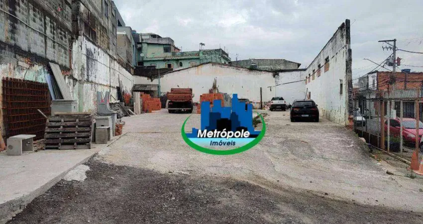 Terreno para alugar, 882 m² por r$ 14.000,01/mês - vila flórida - guarulhos/sp