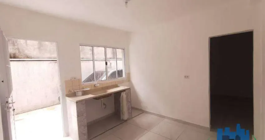 Casa com 1 dormitório para alugar, 25 m² por r$ 750,01/mês - vila flórida - guarulhos/sp